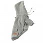 Anypet Pet Clothes, Gray Fleece Hoodie Jacket, Warm, Back Pockets, Winter Wear