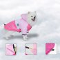 Anypet Pet Clothes, Khaki Brown, Warm Cotton Coat, Hoodie & Sleeves, Winter Wear