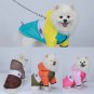 Anypet Pet Clothes, Khaki Brown, Warm Cotton Coat, Hoodie & Sleeves, Winter Wear