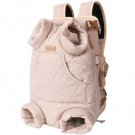 Anypet Pet Carrier Backpack, Pink, Cozy Winter, Hoodie & Pockets, Small–Medium Dogs