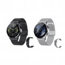 Anyco Smartwatch Milanese Loop Band With 1Pc Silica Strap NFC Bluetooth