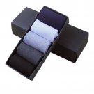 Anyfootwear 5 Pairs Men’s Socks, Size 6–10, Cotton, Breathable, Solid Color