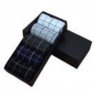 ANYSOX 5 Pairs Size 6-10 Casual Business Socks High Quality Cotton