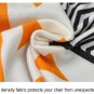 Anyseat Office Chair Cover, Black White Geometric, Medium, Non-Slip, Armrest Fit