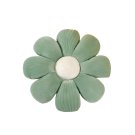 Anypillow Green Daisy Throw Pillow with Plush Cushion Anypillow Green Daisy Throw Pillow with Plush Cushion