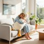 Anypillow Side Sleep Body Pillow Cute Huge White Goose Stuffed Animal Sleeping Pillow