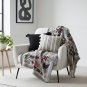 Anycozy Jacquard Jigsaw Throw Blanket Sofa Bed Cover Tapestry