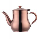 Anygleam Rose Gold Stainless Steel Teapot with Filter for Coffee, Tea & Liquids Anygleam Rose Gold Stainless Steel Teapot with Filter for Coffee, Tea & Liquids