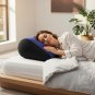Anypillow Purple Inflatable Support Pillow Bamboo Fiber