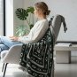 Anycozy Green Eye Snake Throw Blanket Home Decor Mat