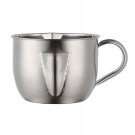 Anygleam 1000ML Silver Stainless Steel Oil & Soup Separator Pot for Kitchen Anygleam 1000ML Silver Stainless Steel Oil & Soup Separator Pot for Kitchen
