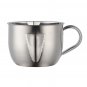 Anygleam 1000ML Silver Stainless Steel Oil & Soup Separator Pot for Kitchen