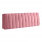 Anycozy Pink Quilted Velvet Headboard Cover 150x70cm Soft Plush Bed Protector