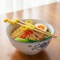 Anygleam Kids Giraffe Chopsticks Yellow Reusable Gold Stainless Steel 1 Pair