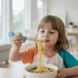 Anygleam Kids Elephant Chopsticks Blue Reusable Rainbow Stainless Steel 1 Pair