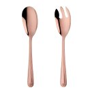 Anygleam Rose Gold Salad Spoon and Fork Set – Stainless Steel 2pcs Anygleam Rose Gold Salad Spoon and Fork Set – Stainless Steel 2pcs