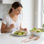 Anygleam Rose Gold Salad Spoon and Fork Set &acirc;�� Stainless Steel 2pcs