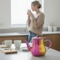 Anygleam Pink Rainbow Stainless Steel Teapot with Filter Multi-Use Kitchen Kettle