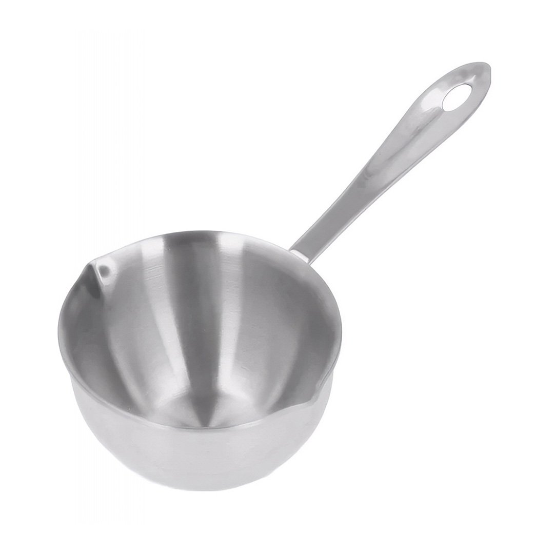 Anygleam Mini Stainless Steel Sauce Pot with Handle Small Pouring Milk/Butter Pot