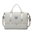 Anysort Beige Mommy Diaper Bag Waterproof Tote for Travel, Gym, Yoga, Large Capacity Anysort Beige Mommy Diaper Bag Waterproof Tote for Travel, Gym, Yoga, Large Capacity