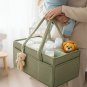 Anysort Rectangular Diaper Bag Storage Basket – Organizer for Nursery Stackers & Caddies