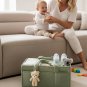 Anysort Rectangular Diaper Bag Storage Basket – Organizer for Nursery Stackers & Caddies