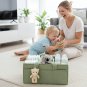 Anysort Rectangular Diaper Bag Storage Basket – Organizer for Nursery Stackers & Caddies