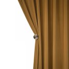 Anydrape Mustard Velvet Blackout Curtain 200cm Modern Luxury Window Drape