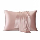 Anypillow Pink Mulberry Silk Pillowcase 50x75cm – Soft & Comfortable Bed Cover Anypillow Pink Mulberry Silk Pillowcase 50x75cm – Soft & Comfortable Bed Cover