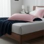 Anypillow Pink Mulberry Silk Pillowcase 50x75cm &acirc;�� Soft & Comfortable Bed Cover