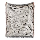 Anycozy Black Faux Cashmere Throw Blanket Water Wave Tassel Soft Sofa Cover 130x160cm Anycozy Black Faux Cashmere Throw Blanket Water Wave Tassel Soft Sofa Cover 130x160cm