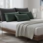 ANYHOUZ Green Silk Pillowcase 50x90cm for Comfortable Home & Bed