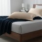 ANYHOUZ Pillowcase 50x75cm Gold Pure Real Silk For Comfortable And Relaxing Home Bed