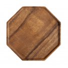 Anygleam Acacia Wood Serving Tray, Natural Diagonal Plate Tableware Anygleam Acacia Wood Serving Tray, Natural Diagonal Plate Tableware