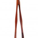 Anygleam Brown Wooden Creative Tong Food Kitchen Tableware