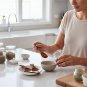 Anygleam Mixed Color 10 pcs Wooden Kitchen Spoon Kitchen Tableware