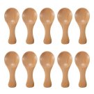 Anygleam Natural Wood 10 pcs Wooden Kitchen Spoon Kitchen Tableware Anygleam Natural Wood 10 pcs Wooden Kitchen Spoon Kitchen Tableware