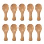 Anygleam Natural Wood 10 pcs Wooden Kitchen Spoon Kitchen Tableware