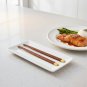Anygleam Dark Brown 10pairs Wooden Chinese Sticks Set Food Kitchen Tableware