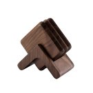 Anygleam Black Walnut 6pcs Wooden Coasters Cup Kitchen Tools Accessories Anygleam Black Walnut 6pcs Wooden Coasters Cup Kitchen Tools Accessories