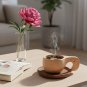 Anygleam Brown Style 3 Wooden Cup Coffee Mug Kitchen Tools Accessories