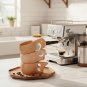 Anygleam Brown Style 3 Wooden Cup Coffee Mug Kitchen Tools Accessories