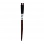 Anygleam Black Winding 10pairs Wooden Sushi Sticks Food Kitchen Tableware