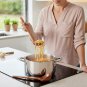 Anygleam Brown 2pcs Wooden Ladle Mix Style Food Kitchen Tableware