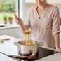 Anygleam Brown 4pcs Wooden Strainer Soup Spoon Kitchen Tableware