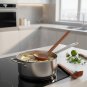 Anygleam Brown 4pcs Wooden Soup Spoon Kitchen Tableware