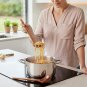 Anygleam Brown 4pcs Wooden Soup Spoon Kitchen Tableware