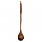 Anygleam Dark Brown 6pcs Wooden Tea Long Spoon Kitchen Tableware