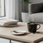 Anygleam Dark Brown 6pcs Wooden Tea Long Spoon Kitchen Tableware