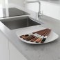 Anygleam Brown 6pairs Wooden Chopsticks Reusable Kitchen Tableware